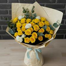 Букет цветов из:  Розы в Курилловке