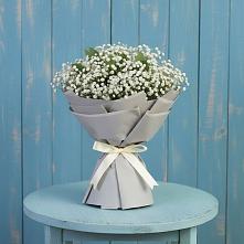 Букет цветов из:  Гипсофила #REPLACE_PRED# Курилловке