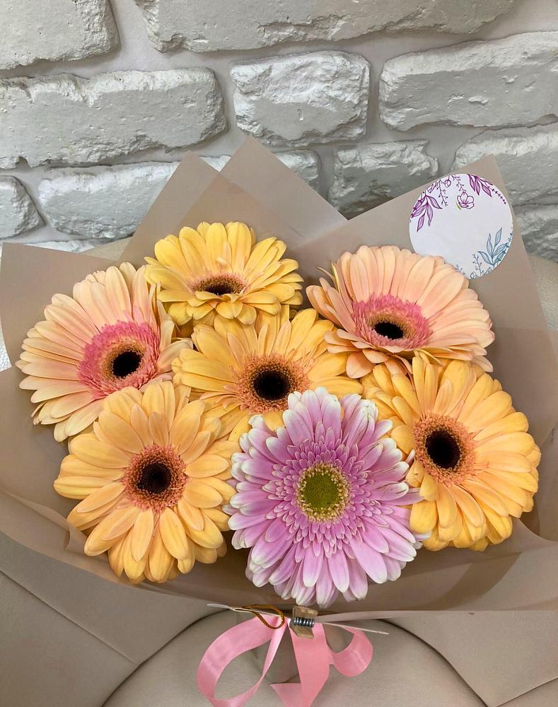Букет цветов из: Герберы в Курилловке