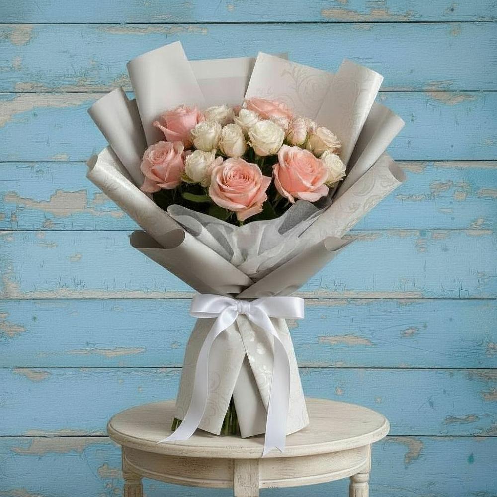 Букет цветов из: Розы в Курилловке