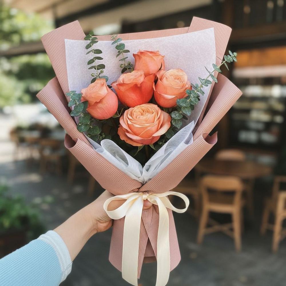 Букет цветов из: Розы в Курилловке