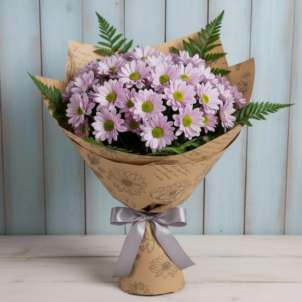Букет цветов из: Хризантемы в Курилловке