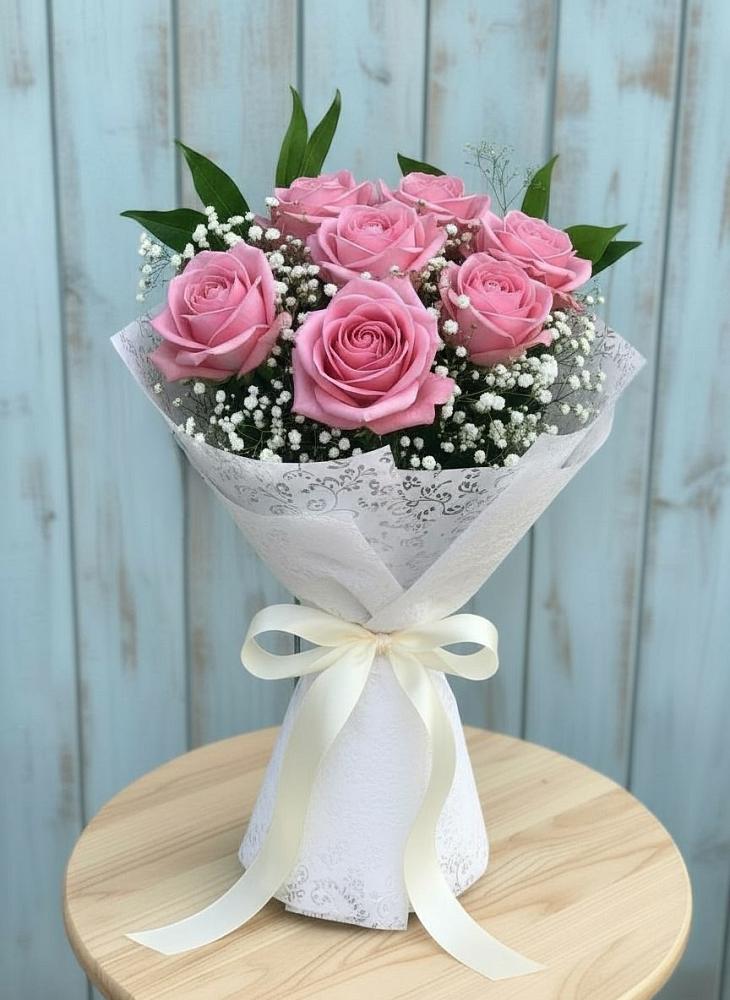 Букет цветов из: Розы в Курилловке