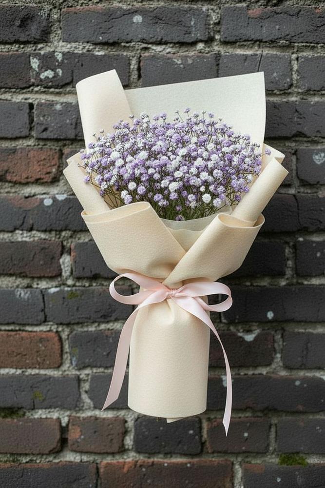 Букет цветов из: Гипсофила в Курилловке