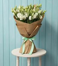 Букет цветов из:  Лизиантусы #REPLACE_PRED# Курилловке