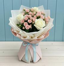 Букет цветов из:  Розы в Курилловке