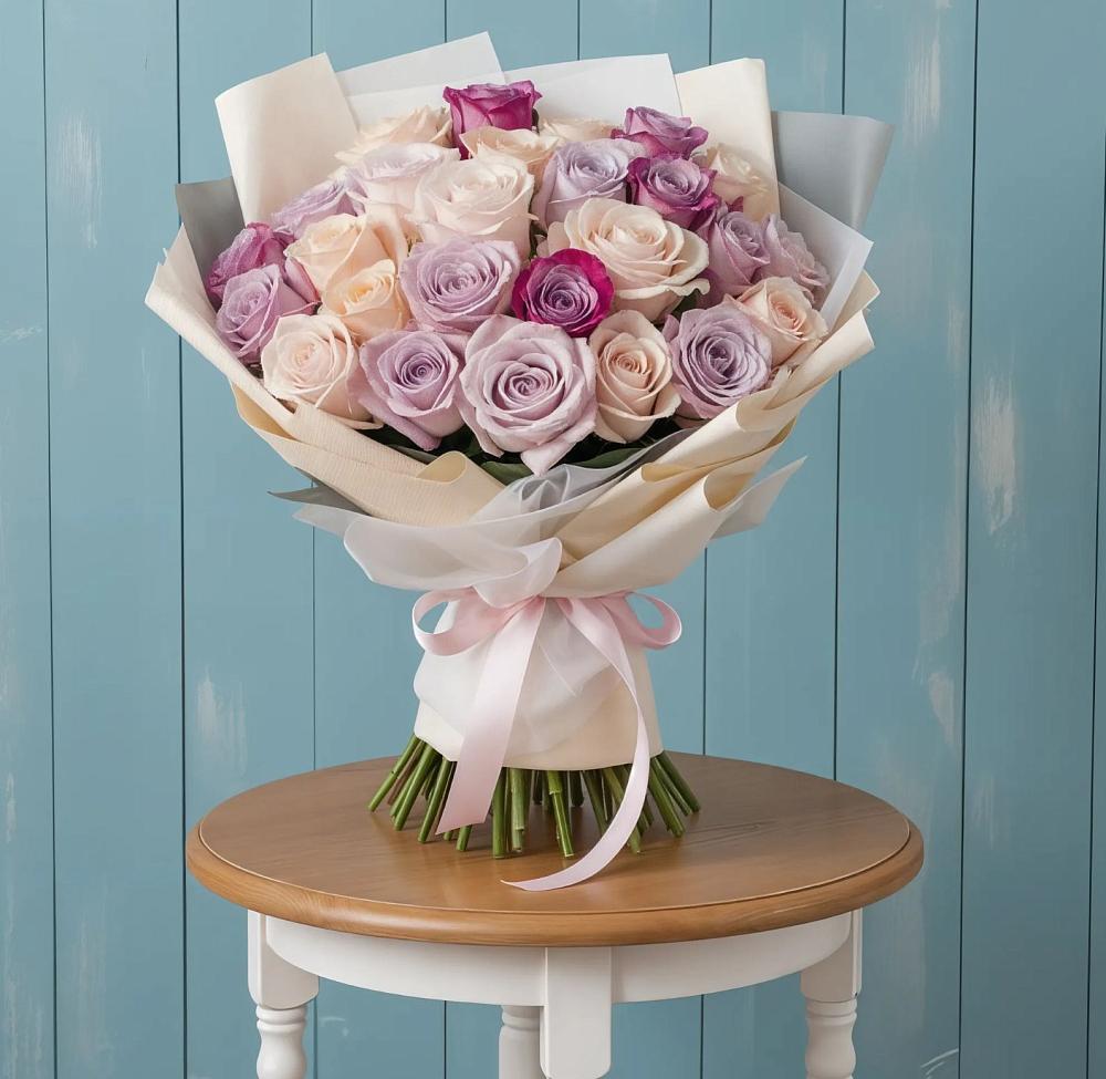 Букет цветов из: Розы в Курилловке