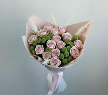 Букет цветов из:  Розы и Хризантемы #REPLACE_PRED# Курилловке