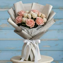 Букет цветов из:  Розы в Курилловке