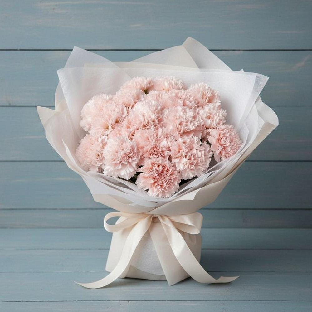 Букет цветов из: Гвоздики в Курилловке