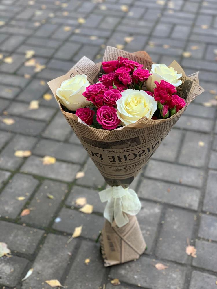 Букет цветов из: Розы в Курилловке