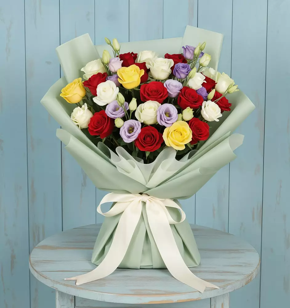 Букет цветов из: Розы в Курилловке