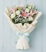 Букет цветов из:  Лилии #REPLACE_PRED# Курилловке