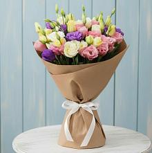 Букет цветов из:  Лизиантусы #REPLACE_PRED# Курилловке